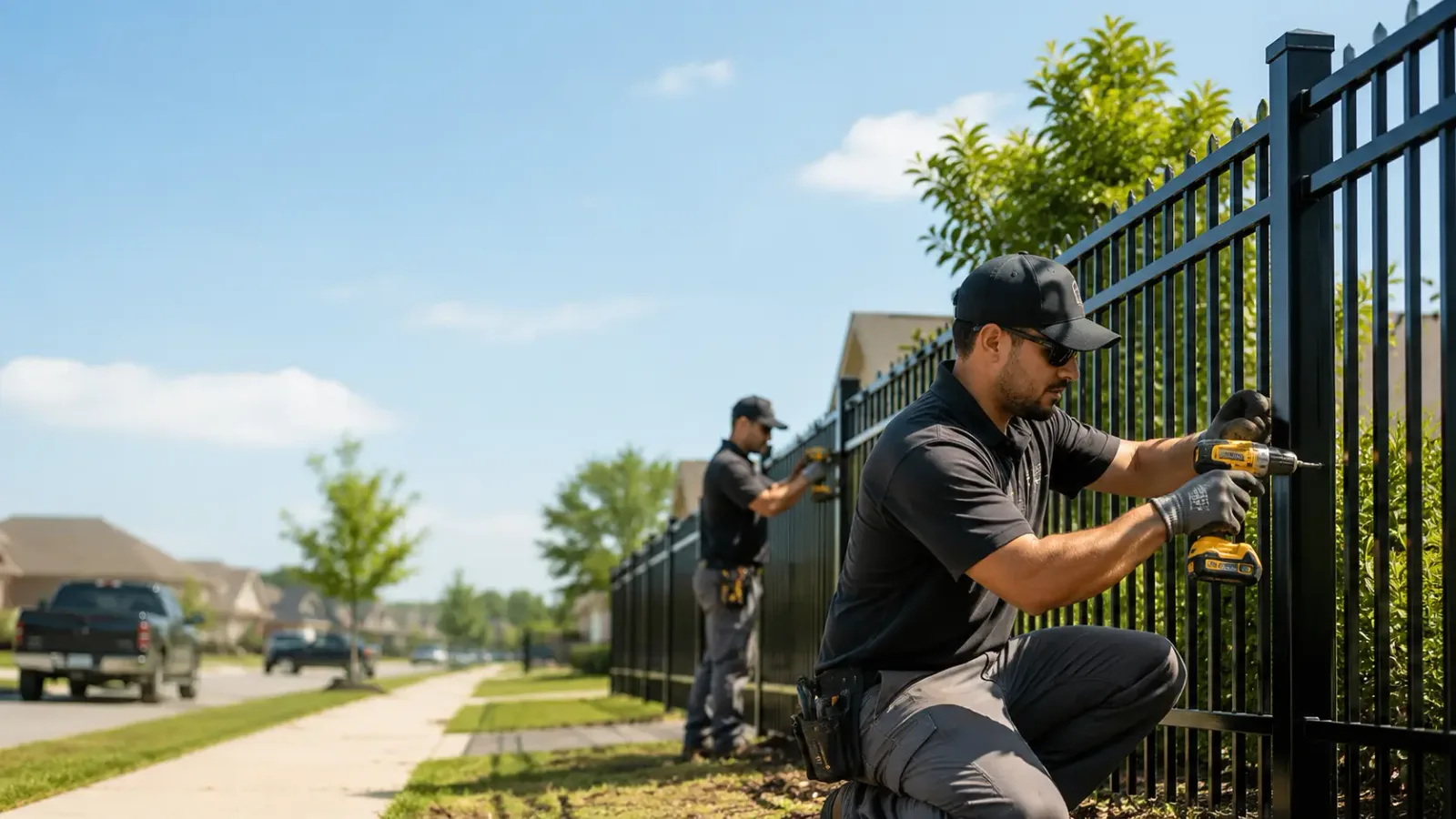 Metal Fence Installation in Pleasantville, IA